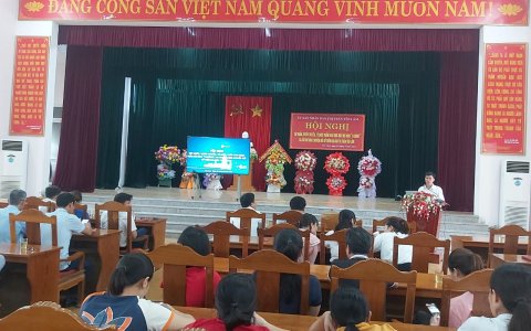 Hội nghị tập huấn mô hình " 3 không" và các mô hình chuyển đổi số trên địa bàn thị trấn Yên Lâm