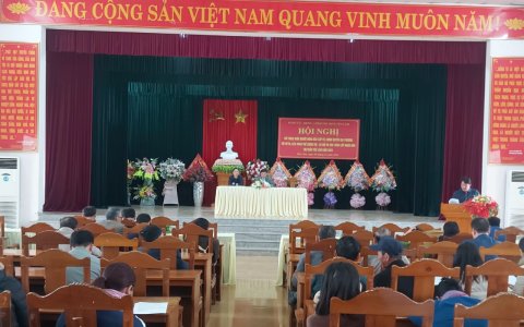 Hội nghị đối thoại giữa người đứng đấu cấp ủy, chính quyền với MTTQ và các đoàn thể chính trị - Xã hội trên địa bàn thị trấn Yên Lâm - huyện Yên Định